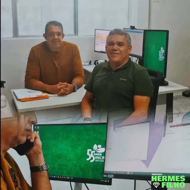 Prefeito de Diamante discute avanços para assentamentos e comunidades quilombolas em reunião no INCRA