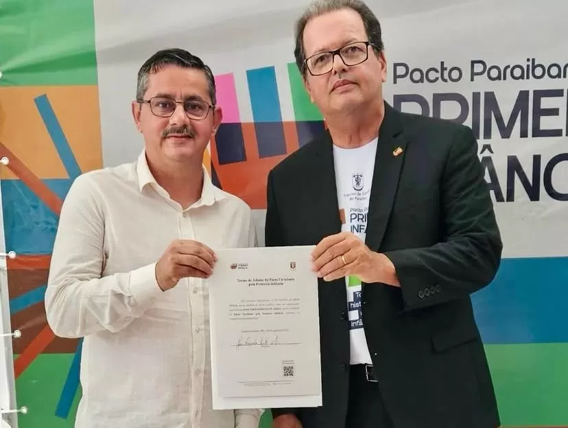 Prefeitura de Boa Vista adere ao Pacto Paraibano pela Primeira Infância