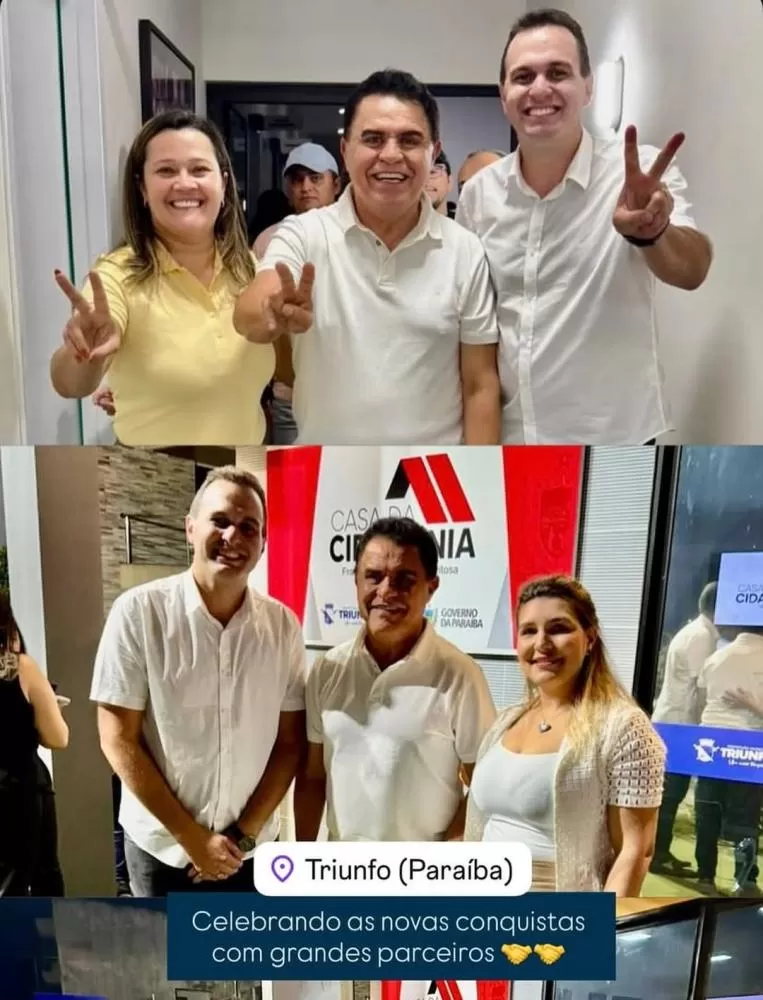 Larúcia Sá cumpre agenda em Triunfo após receber apoio em Cachoeira dos Índios