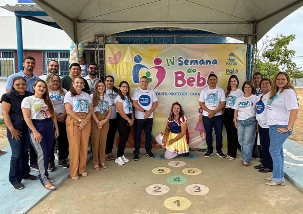 Patos abre IV Semana do Bebê com ações voltadas à saúde e ao cuidado na primeira infância
