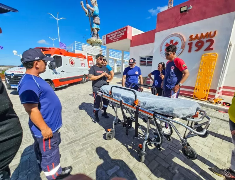 Profissionais de saúde de São Mamede passam por atualização em APH