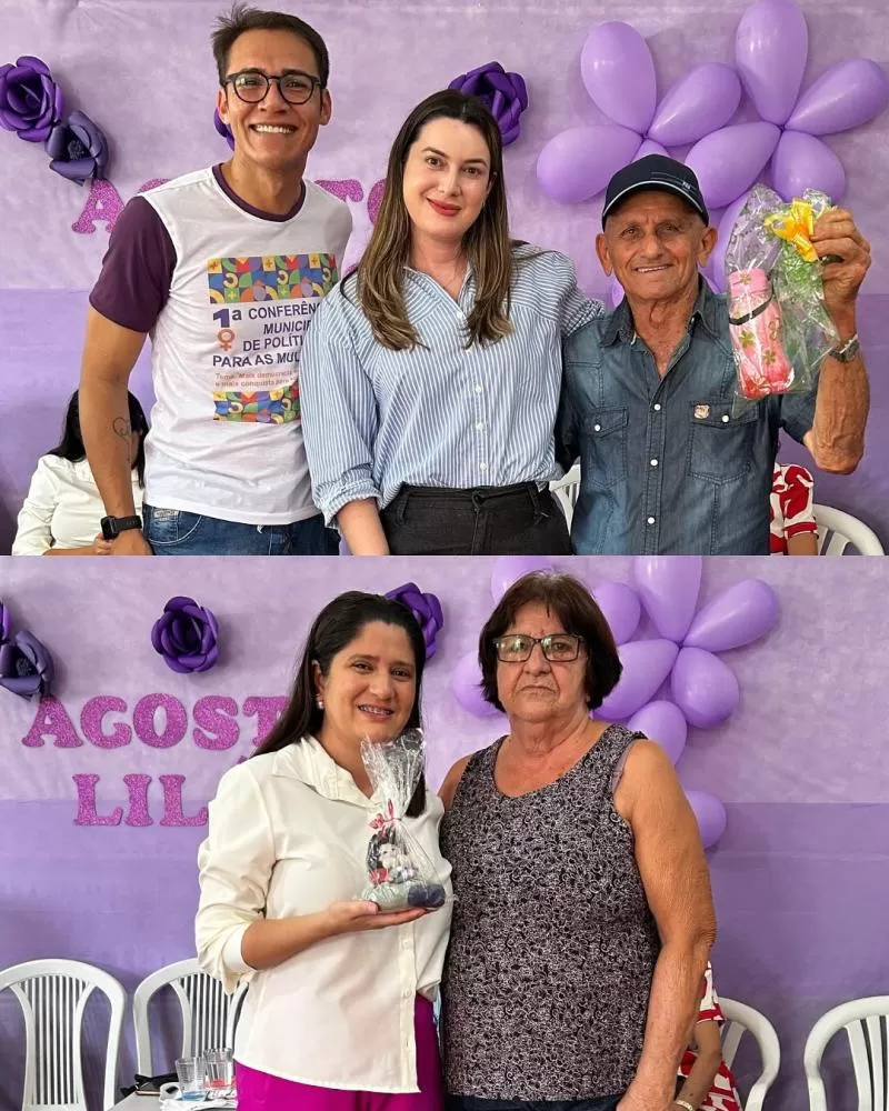 Barra de Santa Rosa promove ação do Agosto Lilás contra a violência à mulher