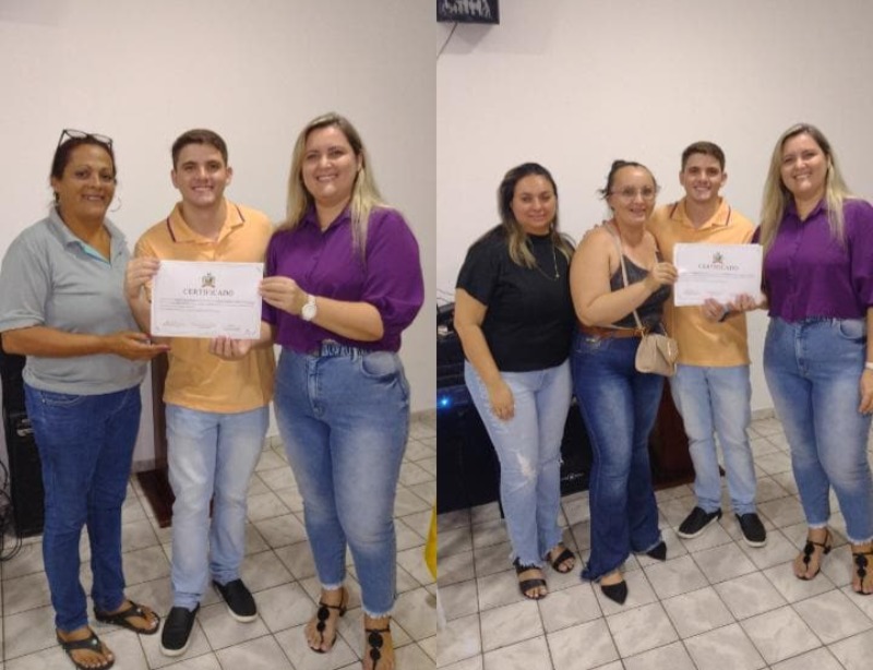 Prefeitura de Riacho dos cavalos entrega certificados de cursos profissionalizantes aos beneficiários de programas sociais