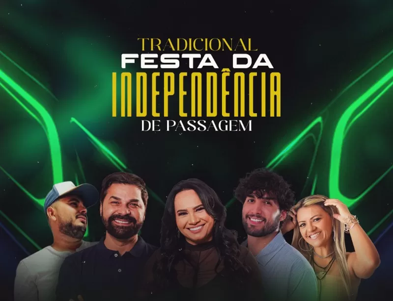 Passagem celebra 7 de Setembro com programação esportiva, cívica, gastronômica e festiva