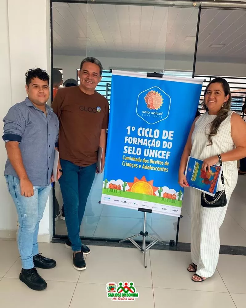 São José do Bonfim participa do 1º Encontro do Selo UNICEF edição 2025-2028