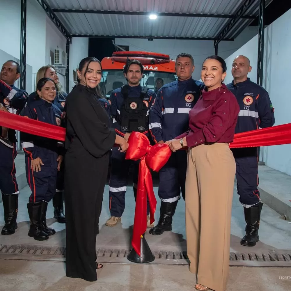 Malta inaugura base do SAMU com presença de autoridades