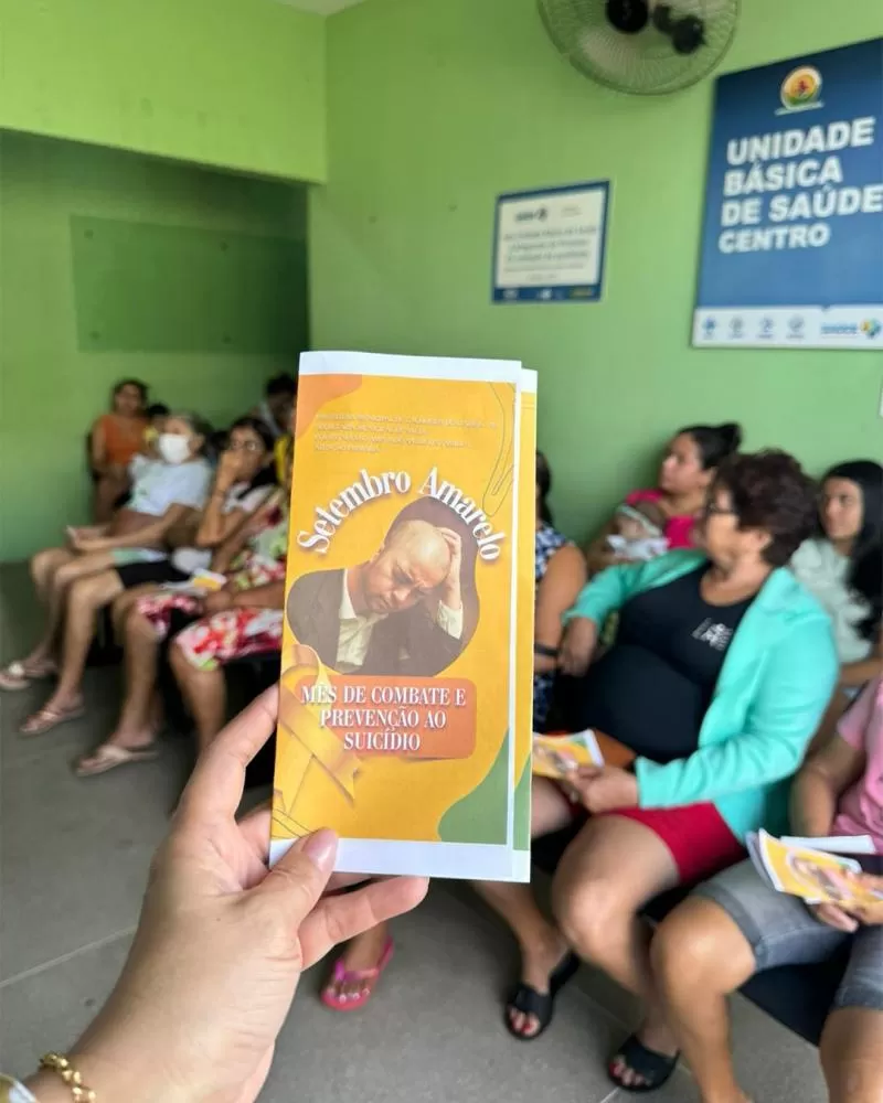 Setembro Amarelo mobiliza Cachoeira dos Índios