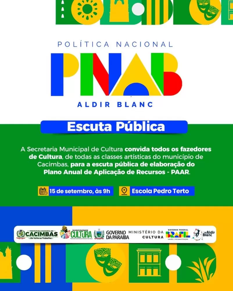 Prefeitura de Cacimbas promove Escuta Pública para construção da PNAB 2025
