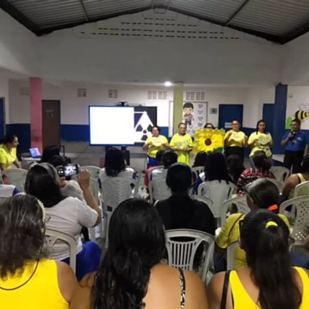 Prefeitura de Caldas Brandão promove palestra sobre saúde mental para turma do EJA