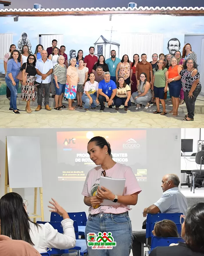 Prefeitura de São José do Bonfim recebe palestra do Sebrae sobre o potencial turístico do município