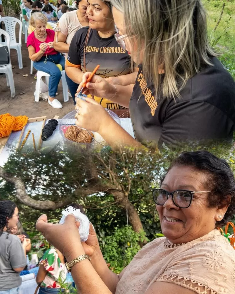 Prefeitura de Serraria promove Oficina de Crochê e Roda de Conversa para mulheres