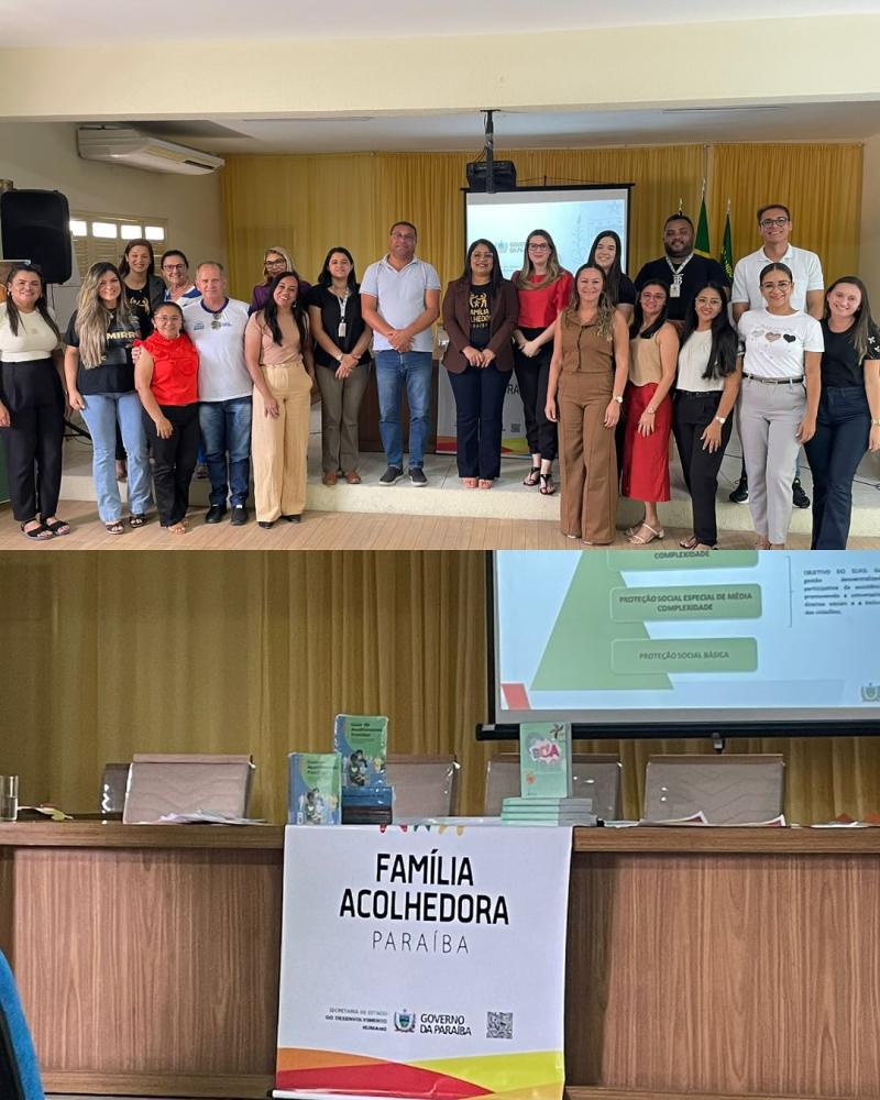 Barra de Santa Rosa fortalece rede de proteção à infância com formação sobre o Serviço de Família Acolhedora