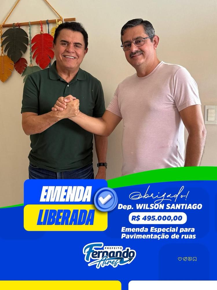 Boa Vista recebe emenda de R$ 495 mil para pavimentação de ruas