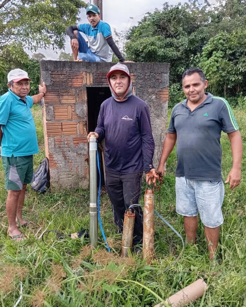 Prefeitura de Serraria garante melhorias no abastecimento de Lagoa do Mato