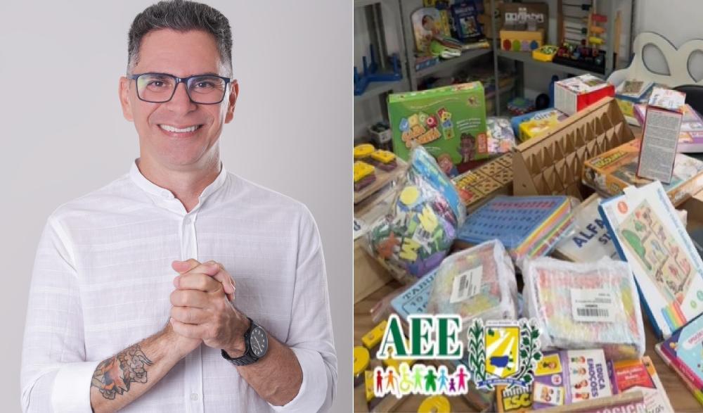 Prefeitura de Caldas Brandão investe em novos materiais para Atendimento Educacional Especializado