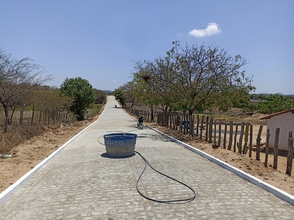 Concluída mais uma obra de pavimentação em Bom Jesus