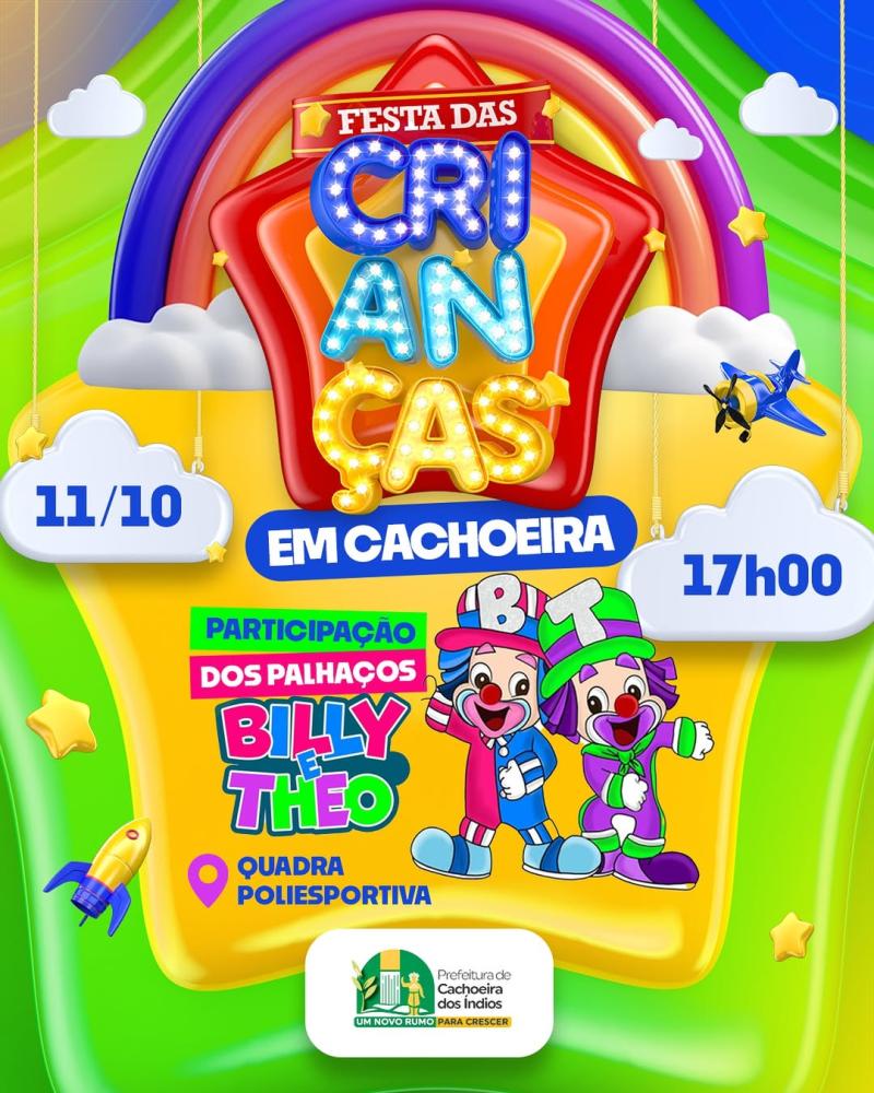 Prefeitura de Cachoeira dos Índios promove Festa das Crianças