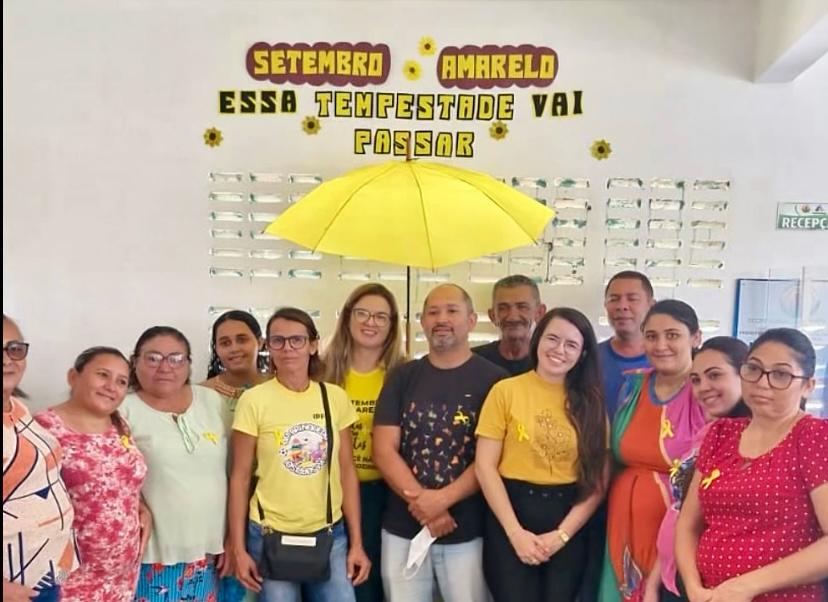Prefeitura de Cachoeira dos Índios promove ações de valorização da vida no Setembro Amarelo