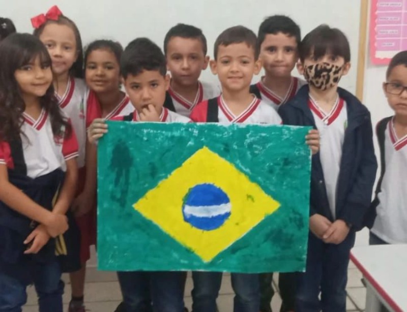 Quixaba, na semana da Independência do Brasil, alunos da Escola Cícero Sulpino desenvolvem projeto ‘Semana da Pátria’
