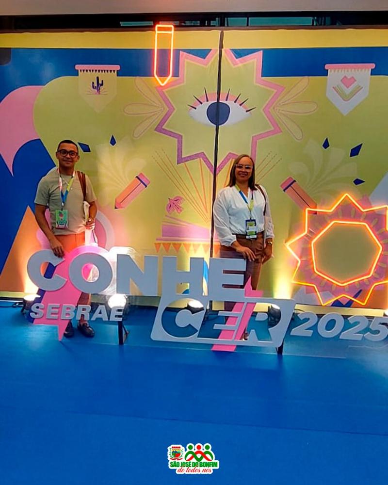 Educação de São José do Bonfim participa do Conhecer SEBRAE 2025 e fortalece práticas de inovação