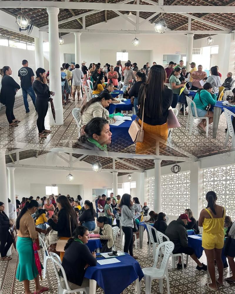 Serraria realiza Cadastro Social do Programa Minha Casa, Minha Vida para 50 famílias