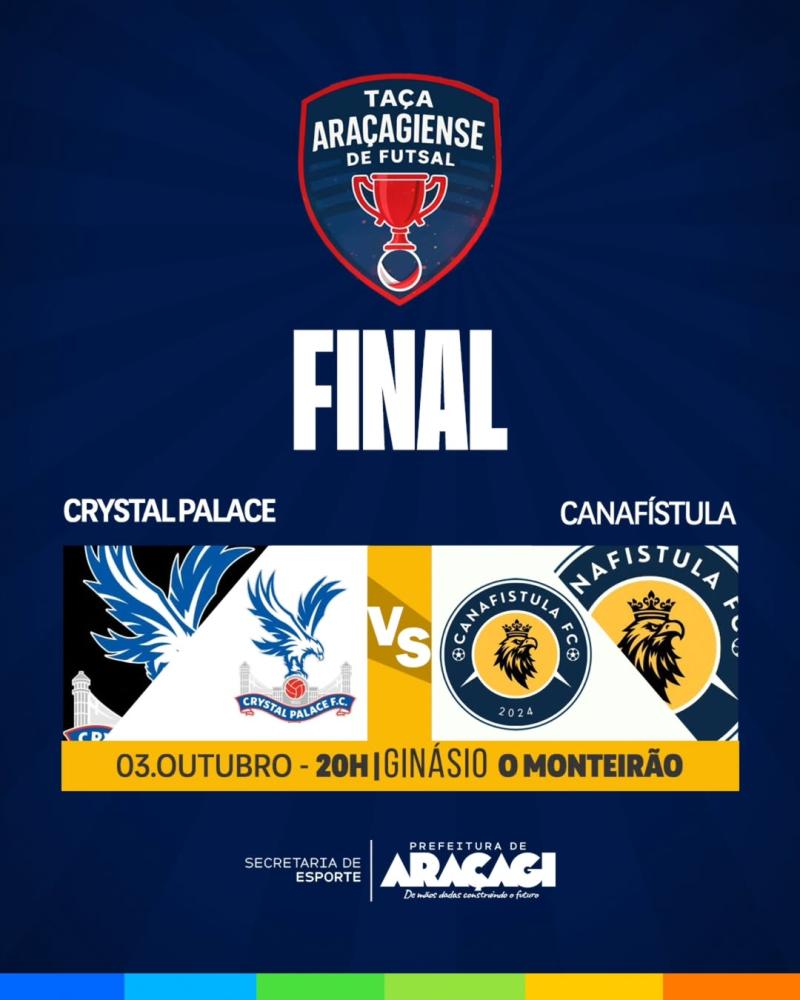 Araçagi define final da 1ª Taça de Futsal com grande expectativa nesta sexta-feira (03)