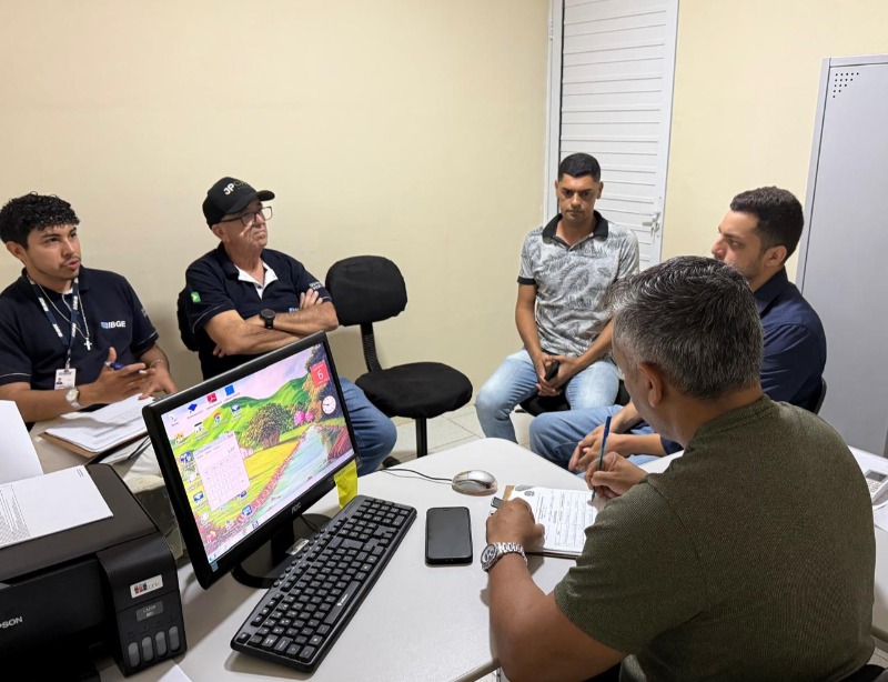Prefeitura de Passagem e IBGE alinham ações para fortalecer o desenvolvimento rural do município 
