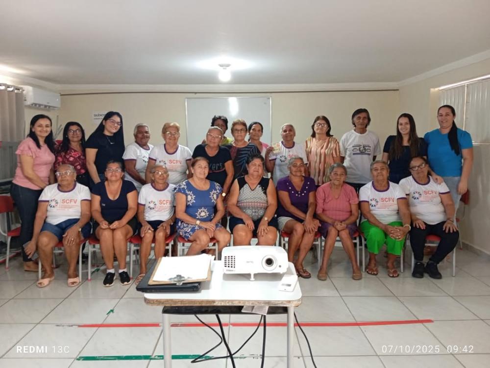 Prefeitura de Passagem realiza encontro sobre doenças crônicas com grupo do SCFV