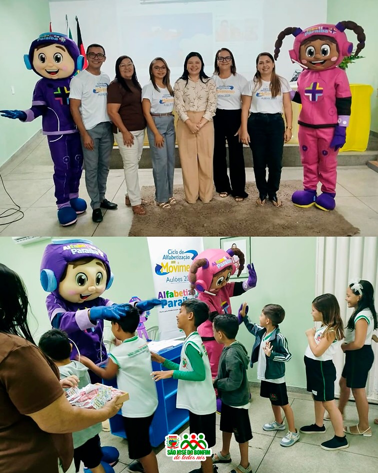Prefeitura de São José do Bonfim realiza aulão do Ciclo de Alfabetização em Movimento