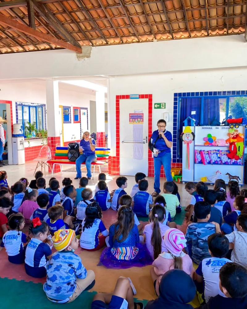 Prefeitura de Zabelê celebra Semana da Criança com muita diversão na Escola Infantil 