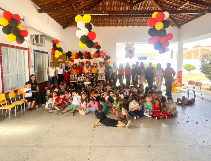 Prefeitura de Quixaba realiza Semana das Crianças com muita diversão na Creche Tudinha Pereira