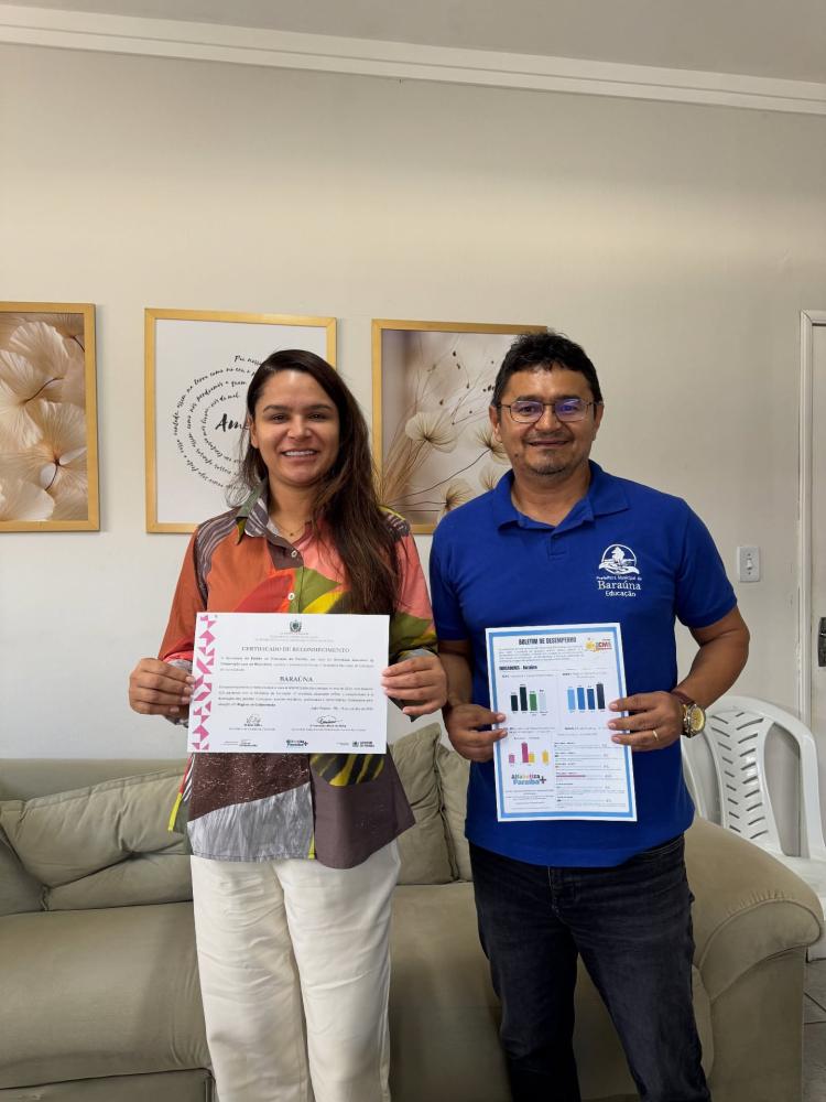 Baraúna conquista destaque em alfabetização infantil na Paraíba
