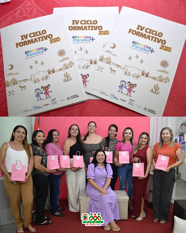 Prefeitura de São José do Bonfim realiza IV Ciclo Formativo do Compromisso Nacional Criança Alfabetizada