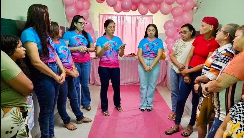 Araçagi realiza ações do Outubro Rosa para prevenção do câncer de mama