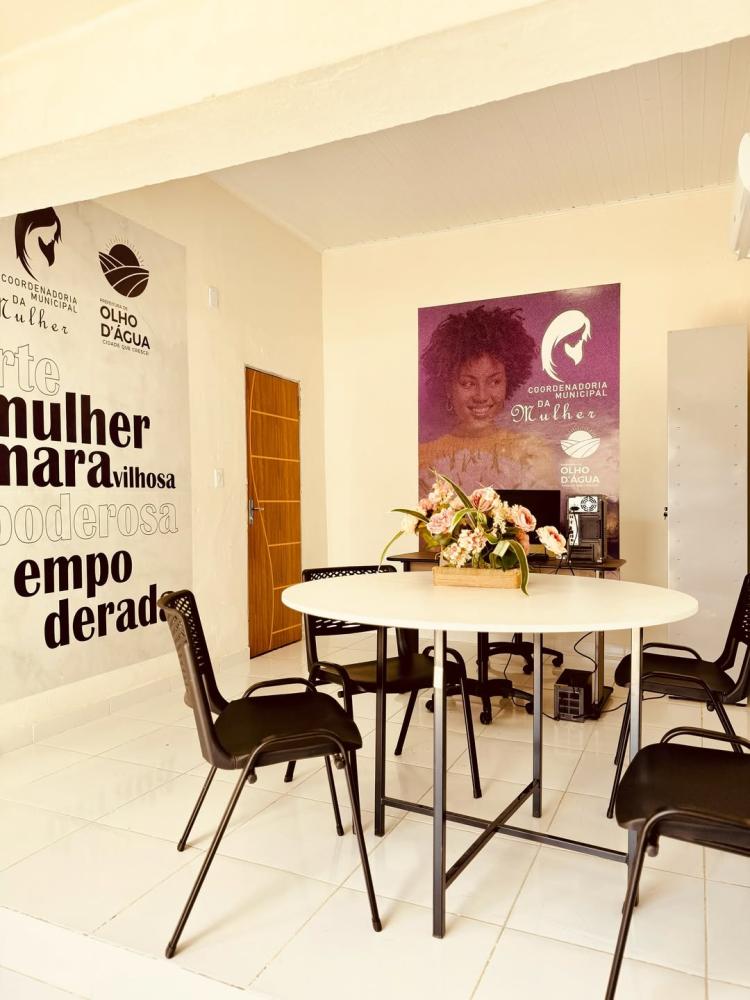 Olho D’Água inaugura Sala da Coordenadoria Municipal da Mulher