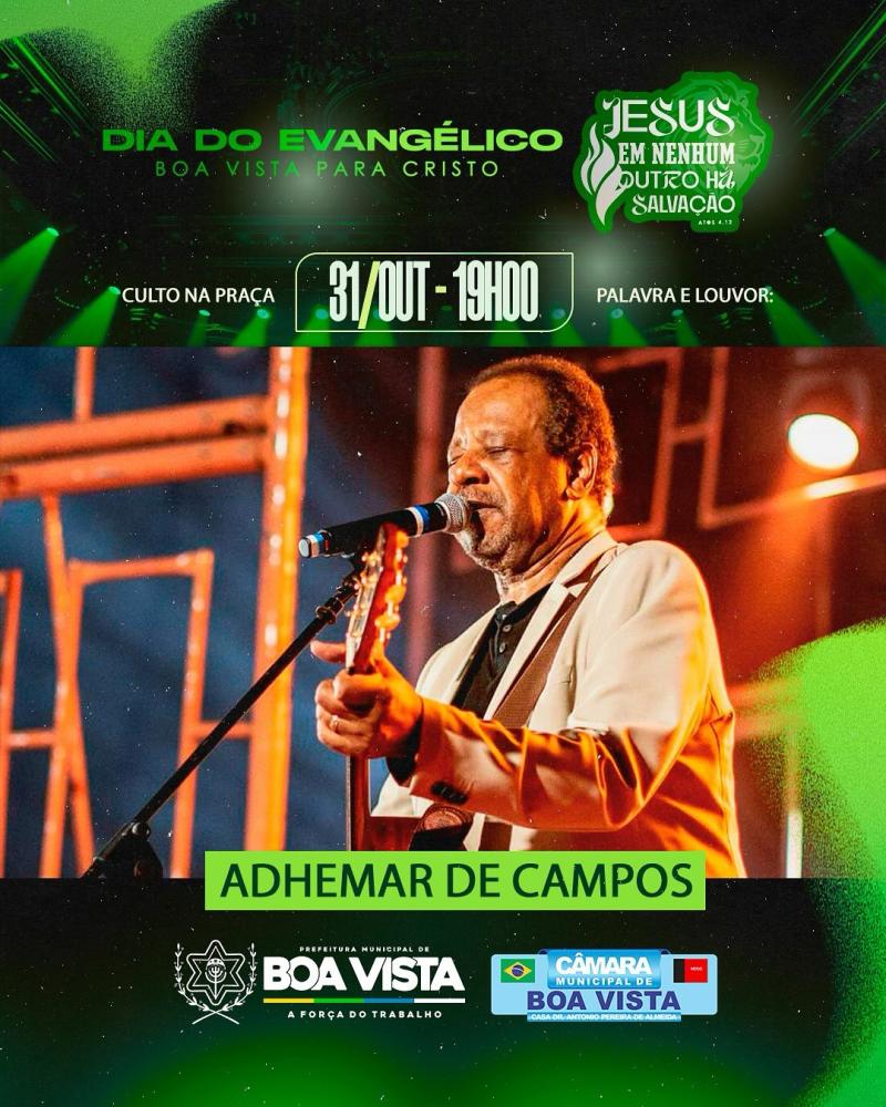 Boa Vista celebra o Dia do Evangélico com programação especial