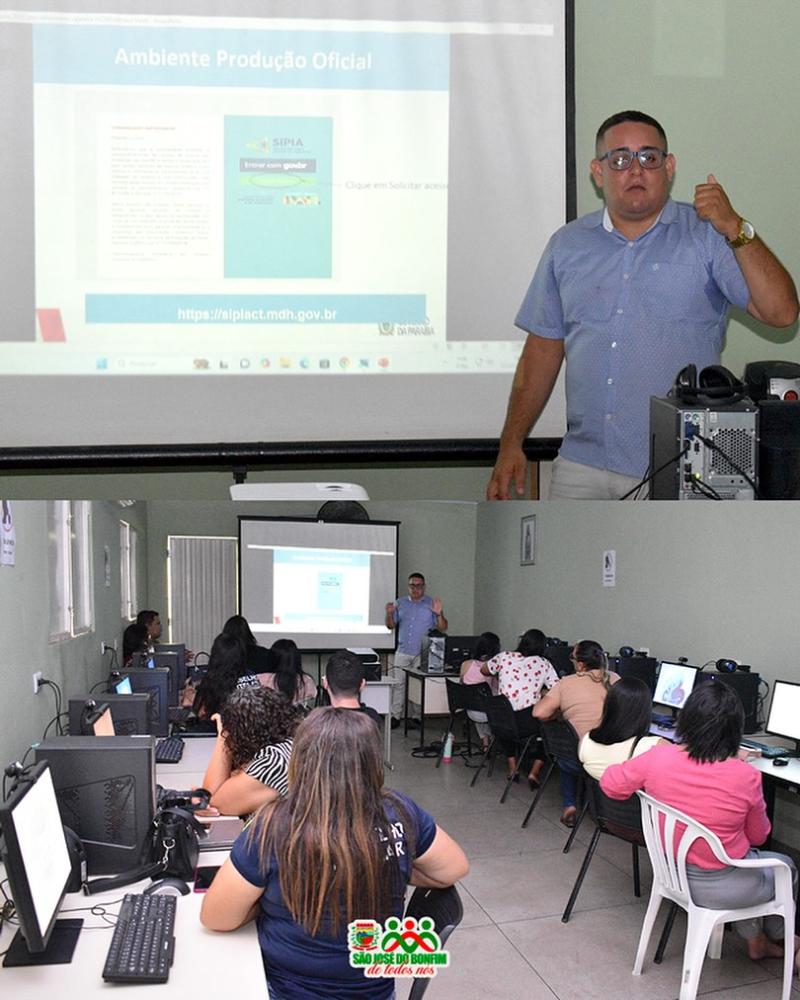 São José do Bonfim realiza capacitação sobre o sistema SIPIA para fortalecer a rede de proteção à infância