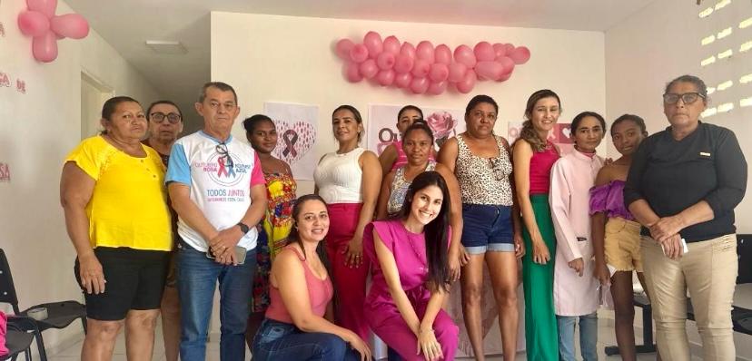 Prefeitura de Diamante realiza ação especial em homenagem às mulheres na UBS II de Barra do Oitis