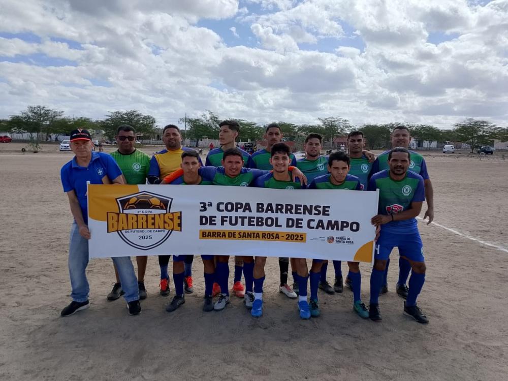 Prefeitura de Barra de Santa Rosa apoia a 4ª rodada da Copa Barrense de Futebol