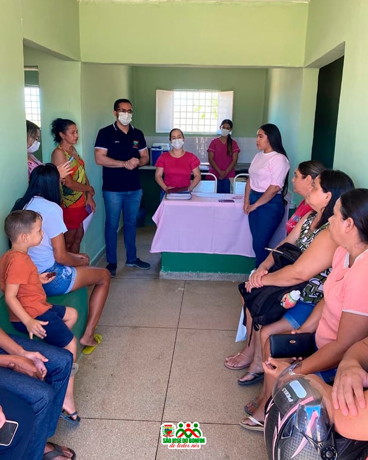 Comunidade Mares, em São José do Bonfim, recebe ação especial da Secretaria de Saúde em alusão ao Outubro Rosa