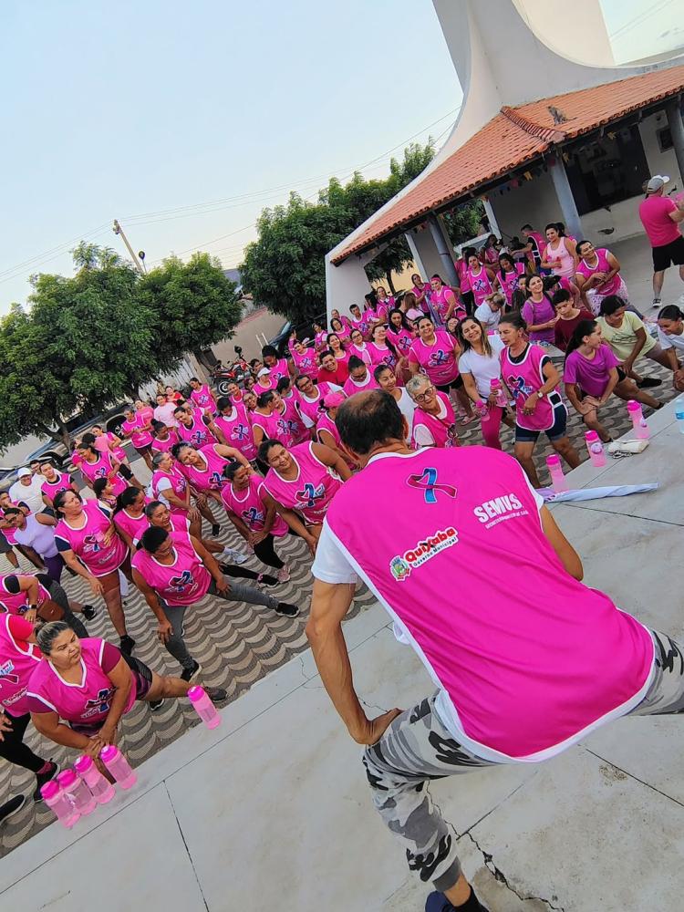 1ª Caminhada Rosa de Quixaba é um sucesso e reforça a importância da prevenção