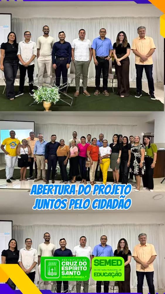 Cruz do Espírito Santo dá início ao projeto “Juntos pelo Cidadão”