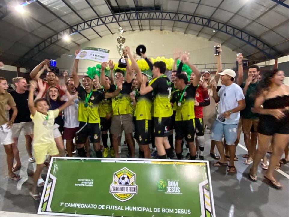 1ª Copa de Futsal de Bom Jesus chega ao fim com grande final e torcida animada