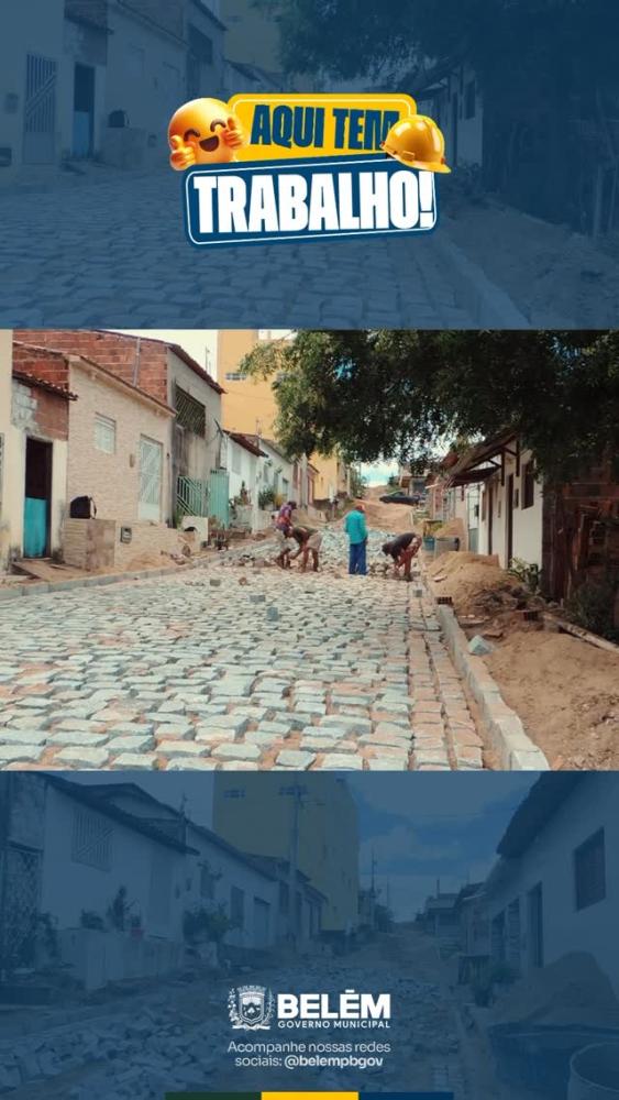 Belém avança com obras de pavimentação no Bairro Santa Ana