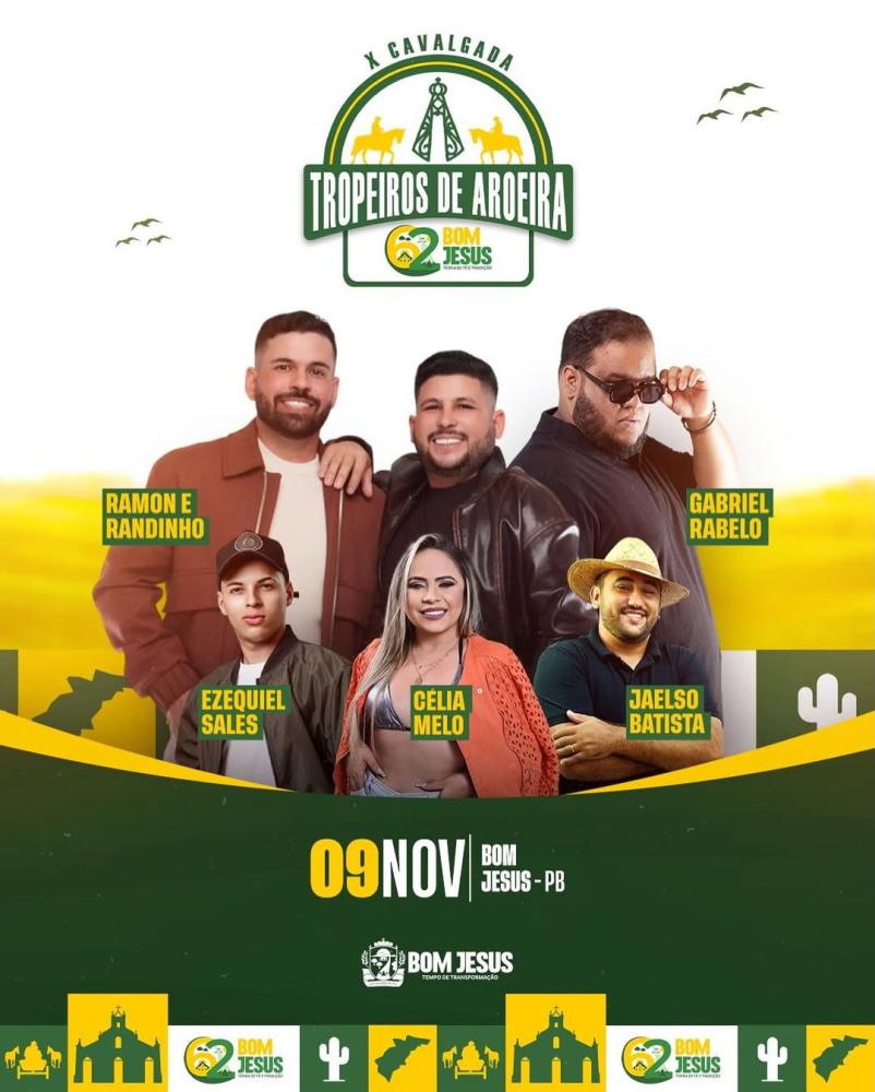 Bom Jesus celebra 62 anos de emancipação política com uma grande programação repleta de fé, cultura, educação e alegria