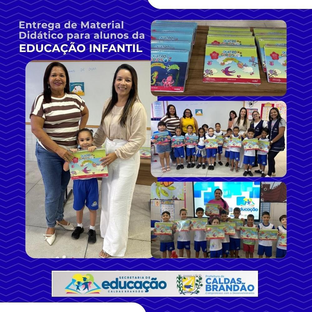 Gestão de Fábio Rolim consolida avanços e transforma a educação pública em Caldas Brandão