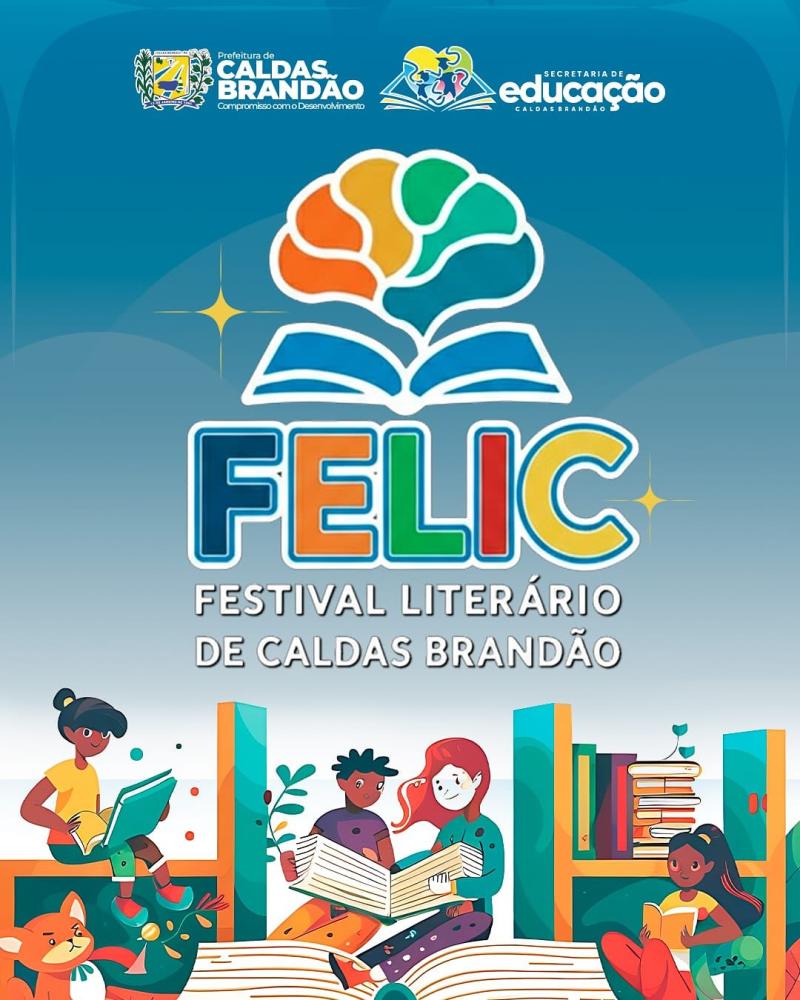 Caldas Brandão celebra a leitura com o Festival Literário – FELIC 2025