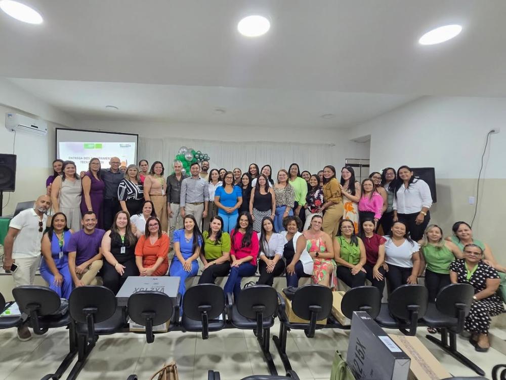 Prefeitura de Cruz do Espírito Santo fortalece rede municipal com entrega de novos equipamentos tecnológicos