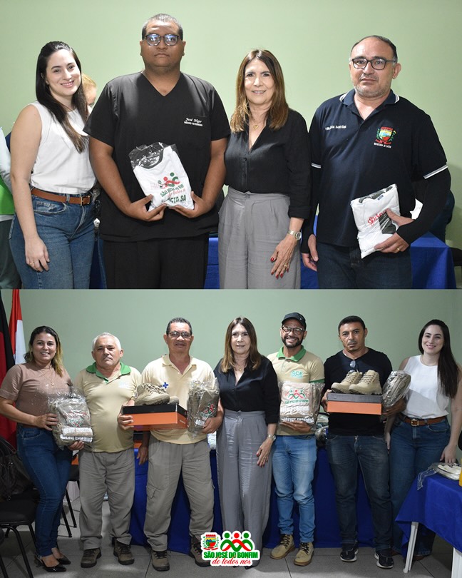 São José do Bonfim entrega novos fardamentos aos ACS e ACE