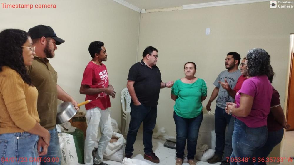 Prefeito de Soledade se reúne com órgãos e integrantes de comunidades da agricultura local